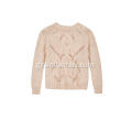 Γυναικείο πλεκτό καλώδιο Pointelle Crew-Neck Chunky Pullover